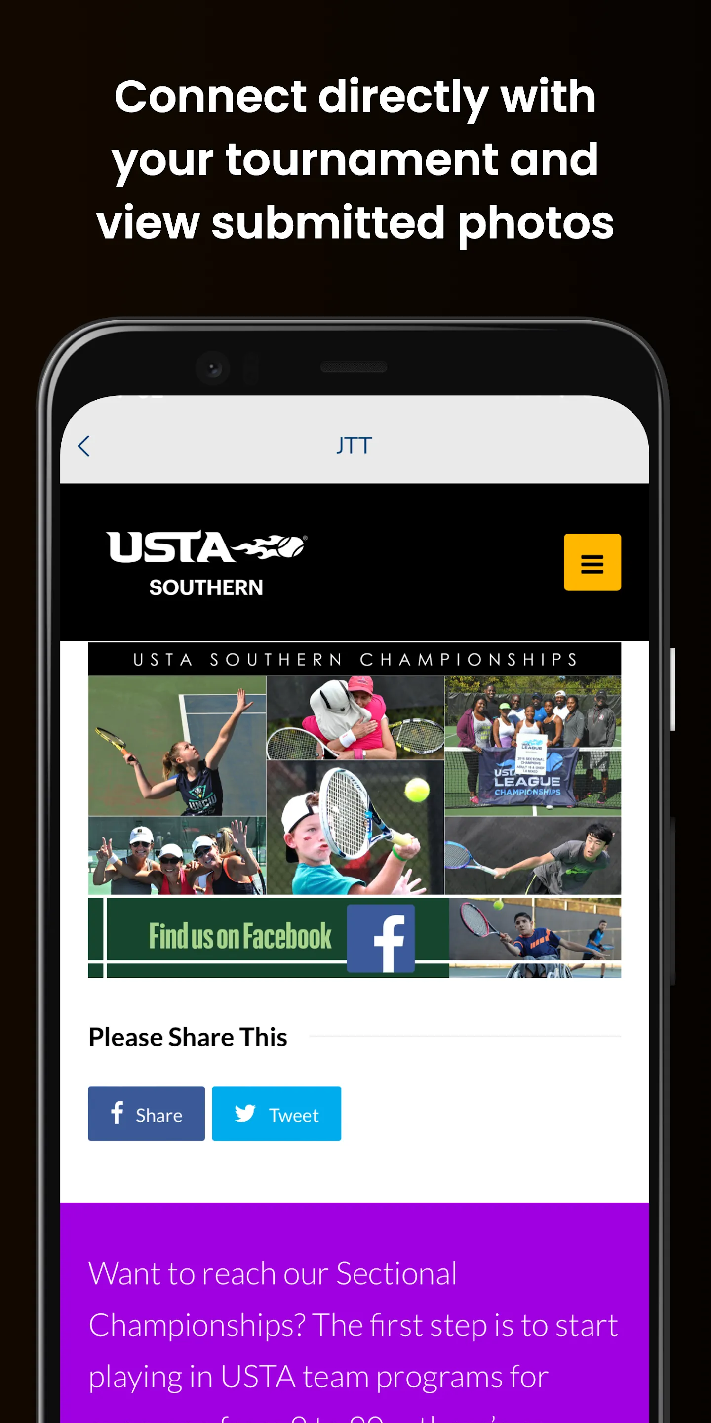 USTA Southern Championships | Indus Appstore | Screenshot