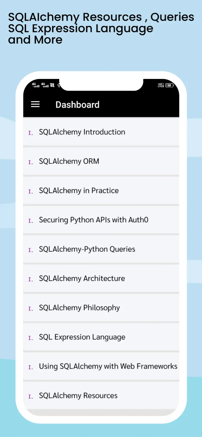 Learn SQLAlchemy- Python Query | Indus Appstore | Screenshot