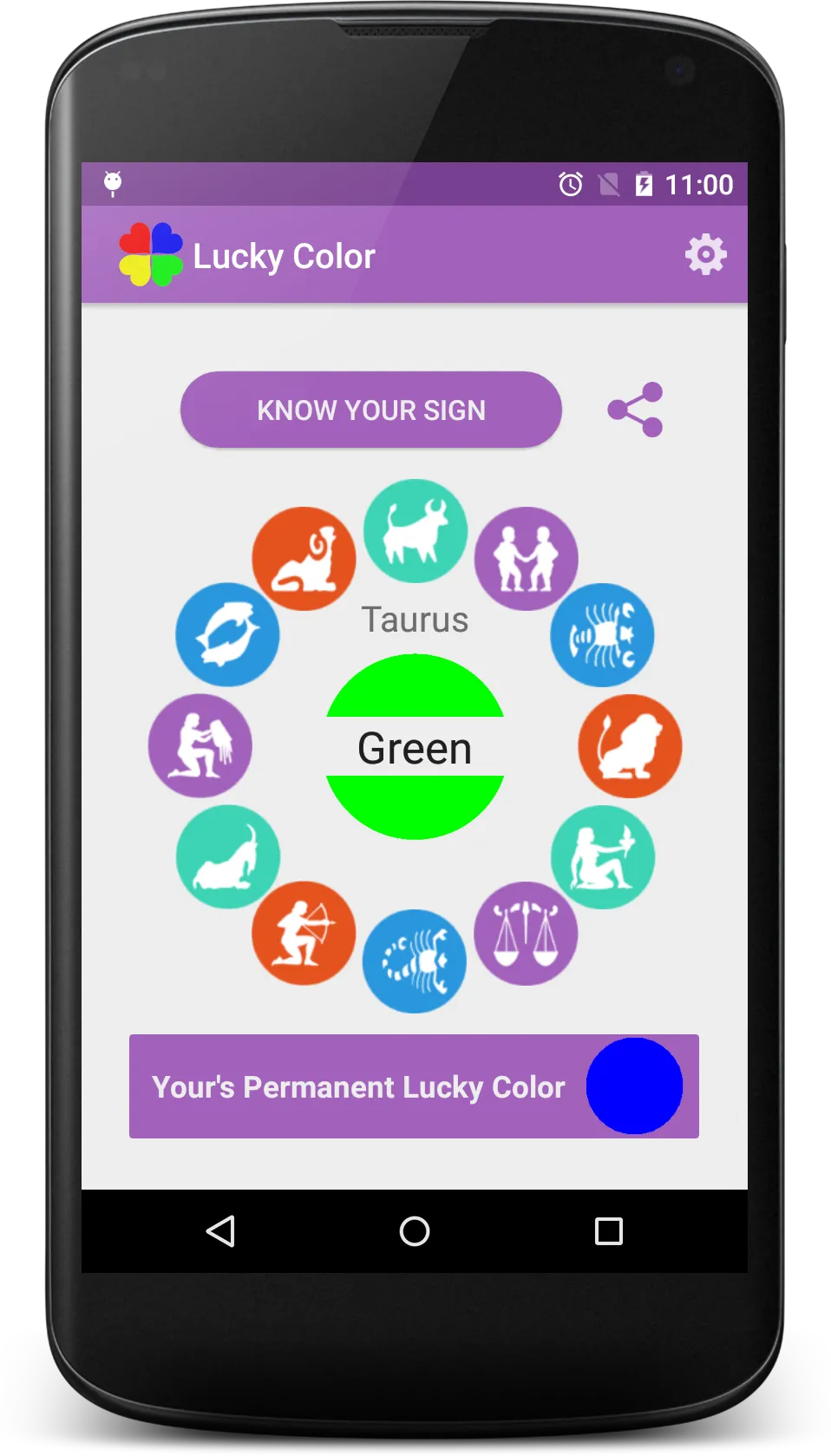 My Lucky Colour | Indus Appstore | Screenshot