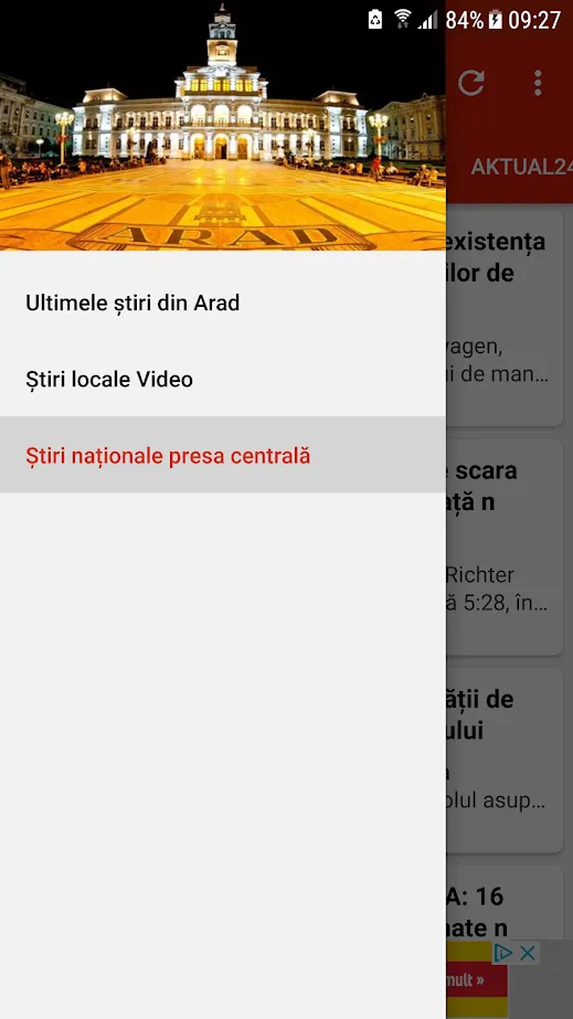 Știri din Arad | Indus Appstore | Screenshot