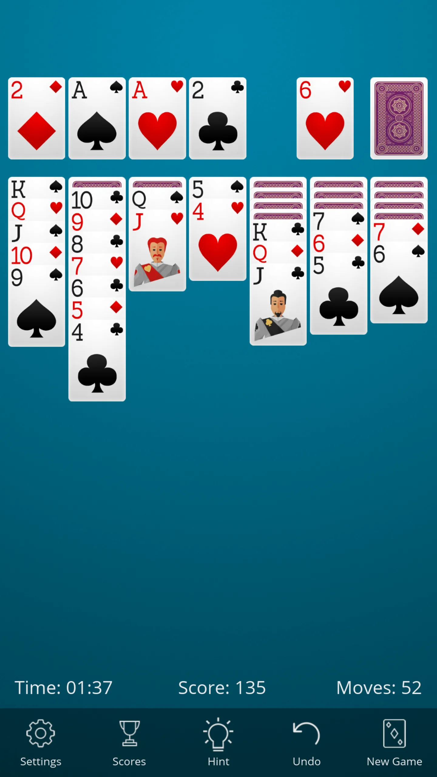 Solitaire | Indus Appstore | Screenshot