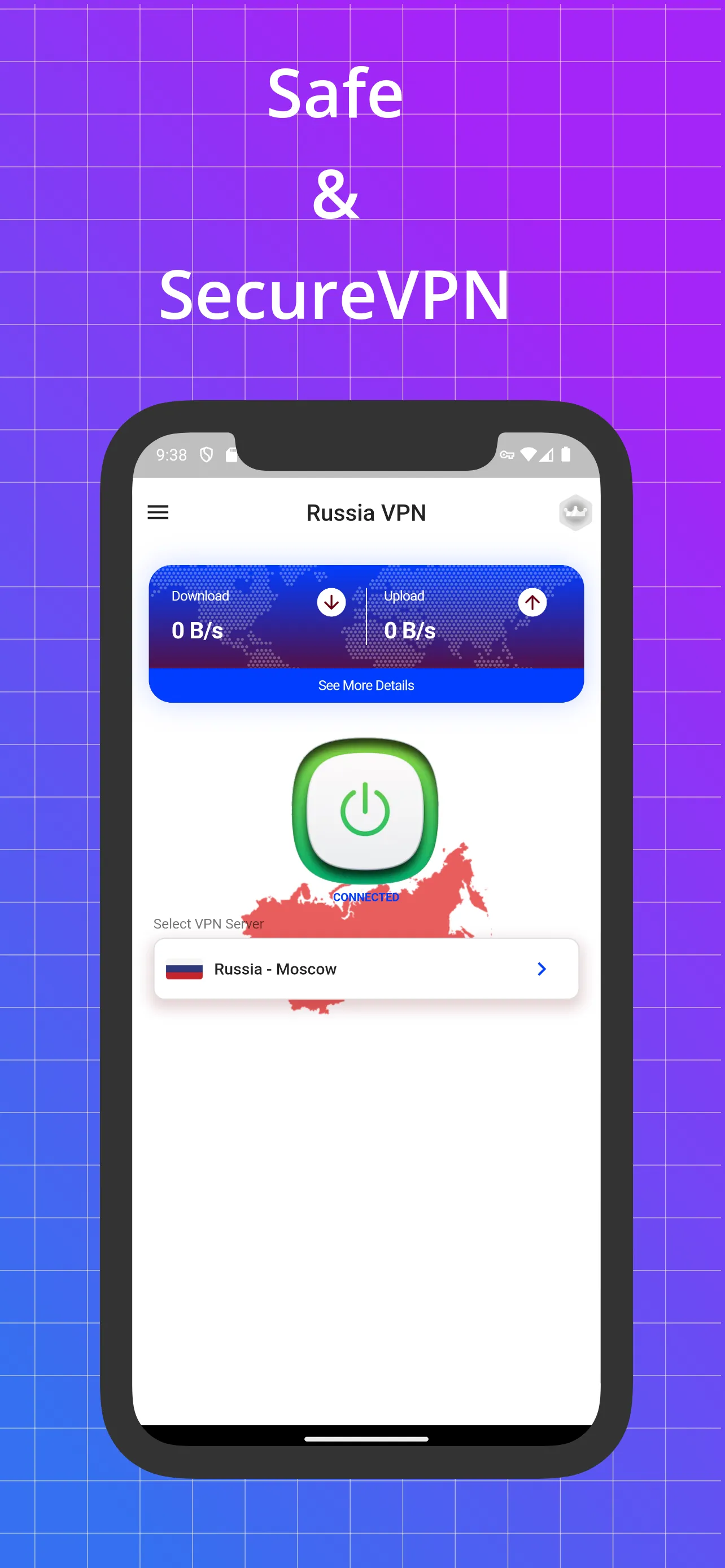 Russia VPN - Secure VPN | Indus Appstore | Screenshot