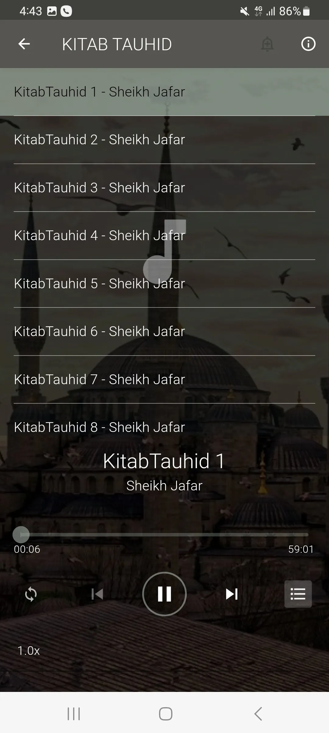 Malam Jafar Kitab Tauhid MP3 | Indus Appstore | Screenshot