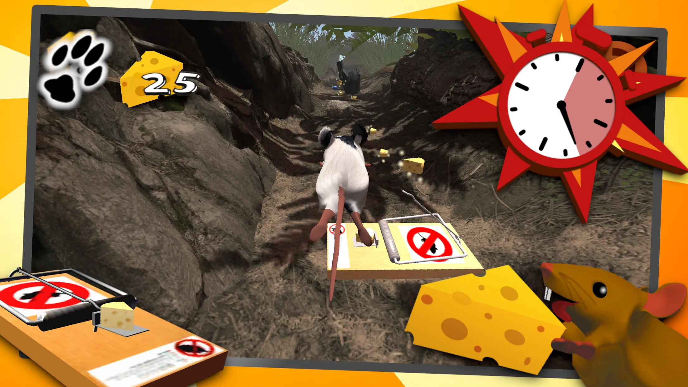 Snappy Mouse Run - Dizzy Chase | Indus Appstore | Screenshot