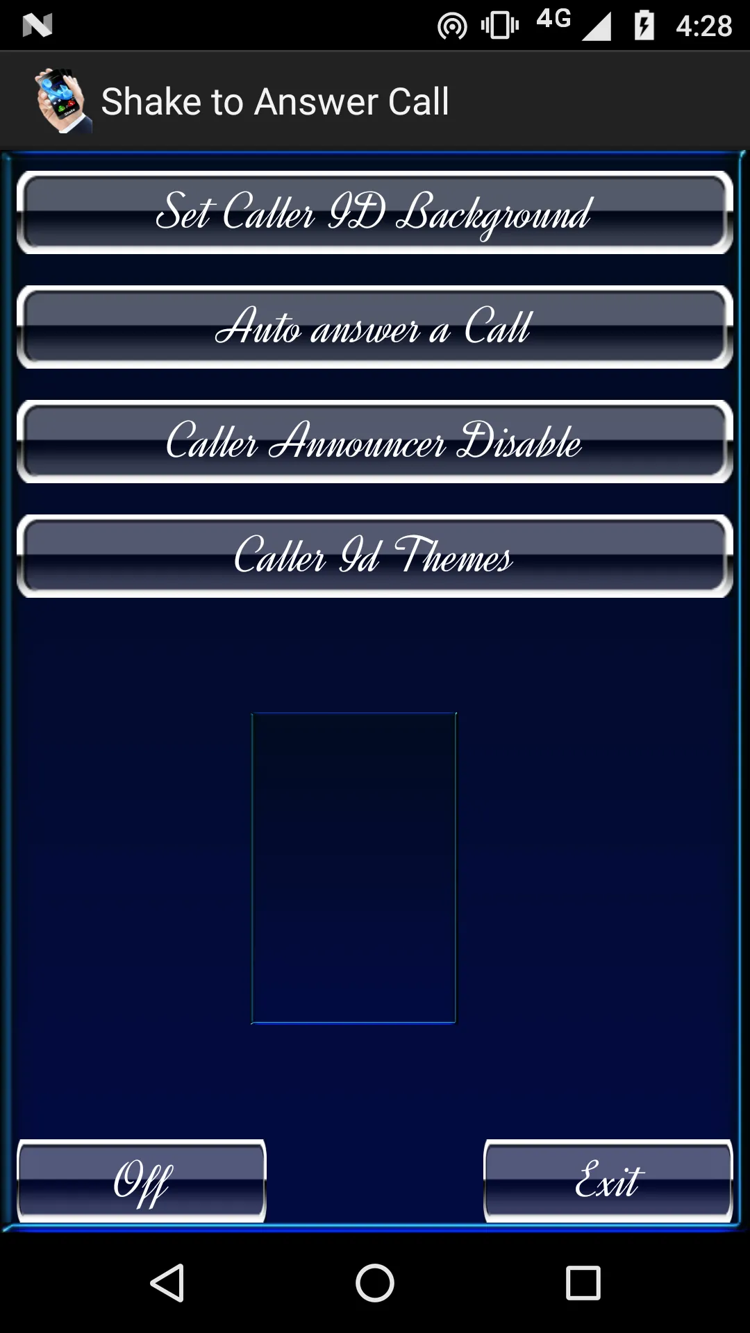 Shake to Answer a Call | Indus Appstore | Screenshot