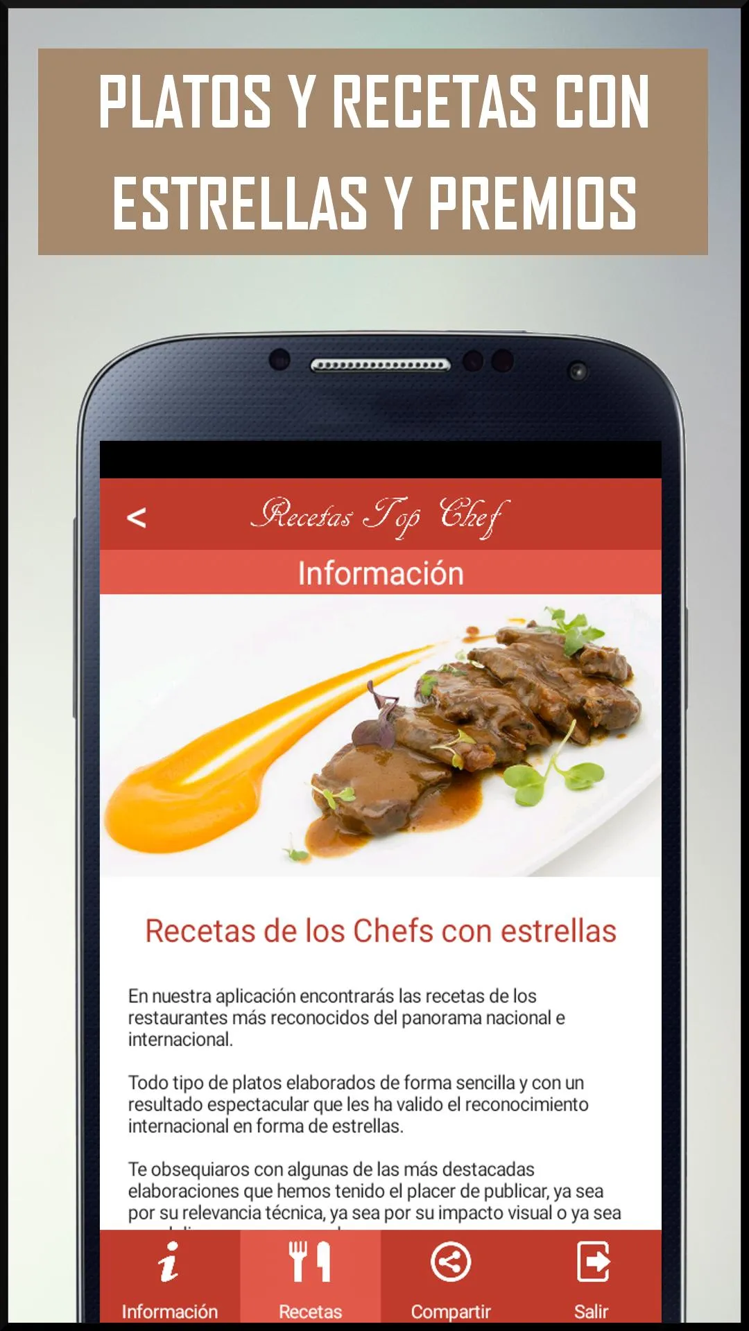 Recetas Chef | Indus Appstore | Screenshot