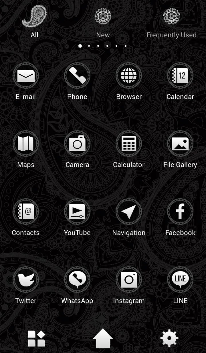 Paisley Design Theme | Indus Appstore | Screenshot