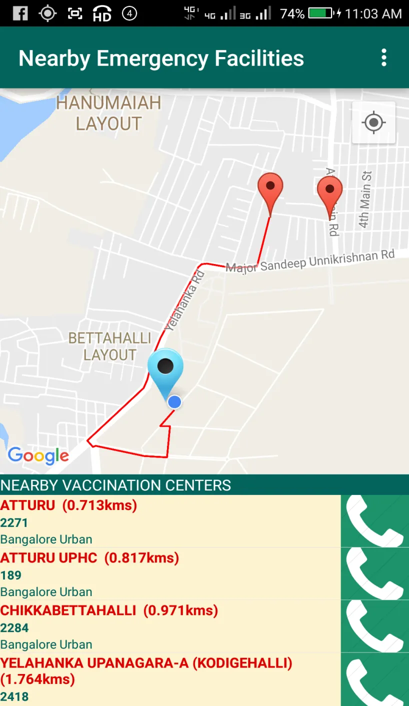 Nearby Services | Indus Appstore | Screenshot