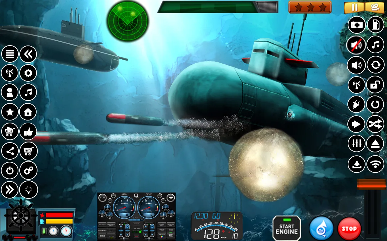 Submarine Navy Warships battle | Indus Appstore | Screenshot