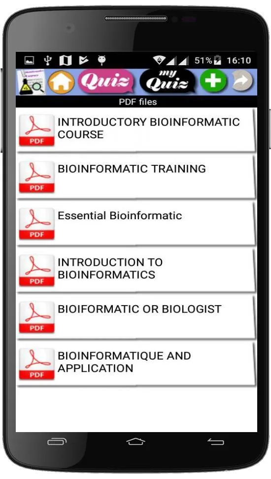 Bioinformatics course | Indus Appstore | Screenshot