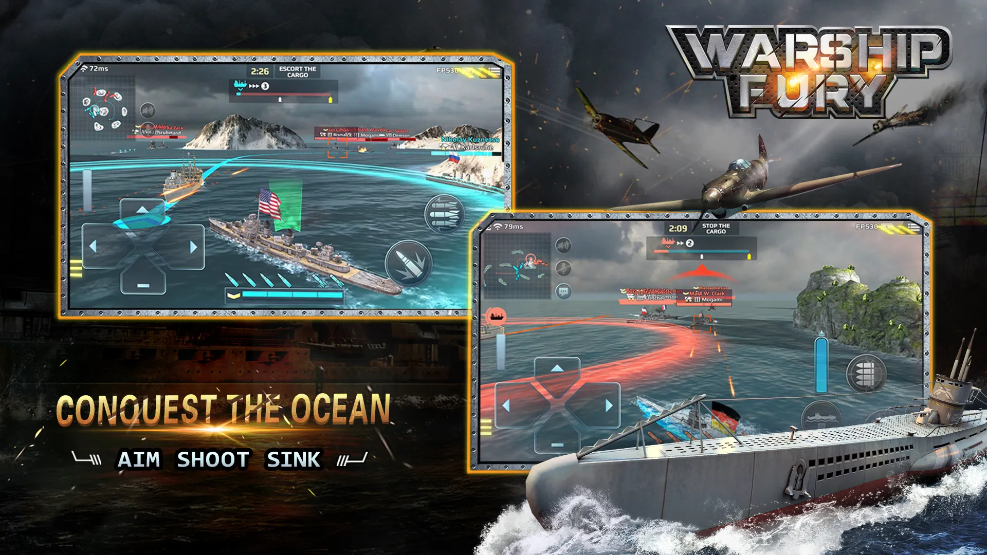 Warship Fury | Indus Appstore | Screenshot