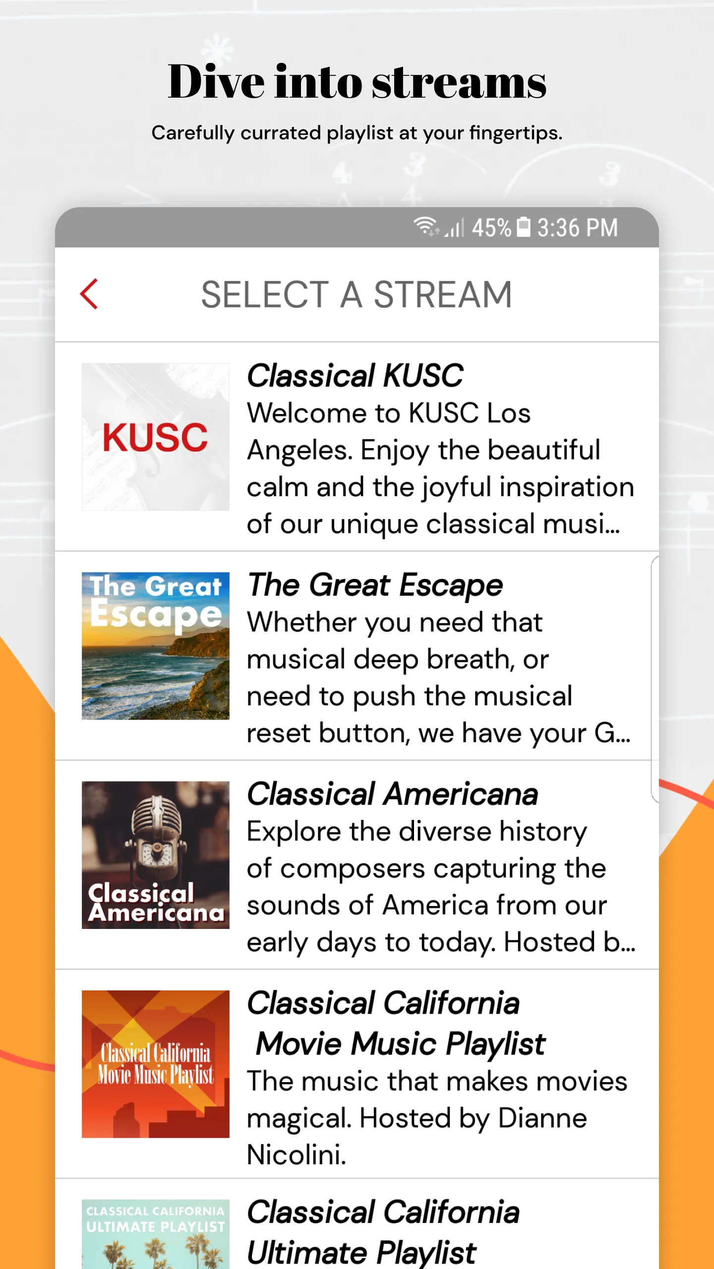 Classical KUSC | Indus Appstore | Screenshot