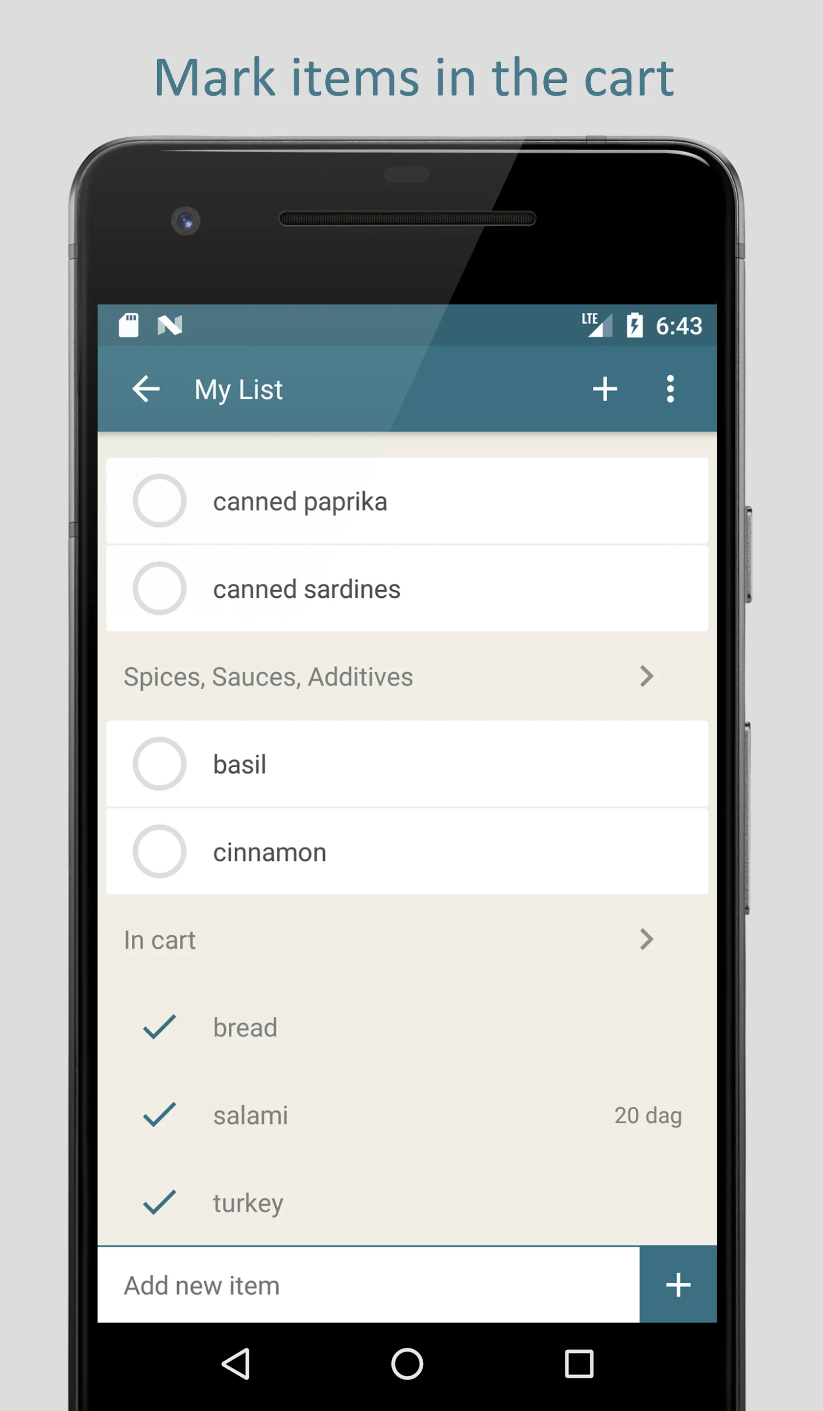 ShopTeo - shopping list | Indus Appstore | Screenshot