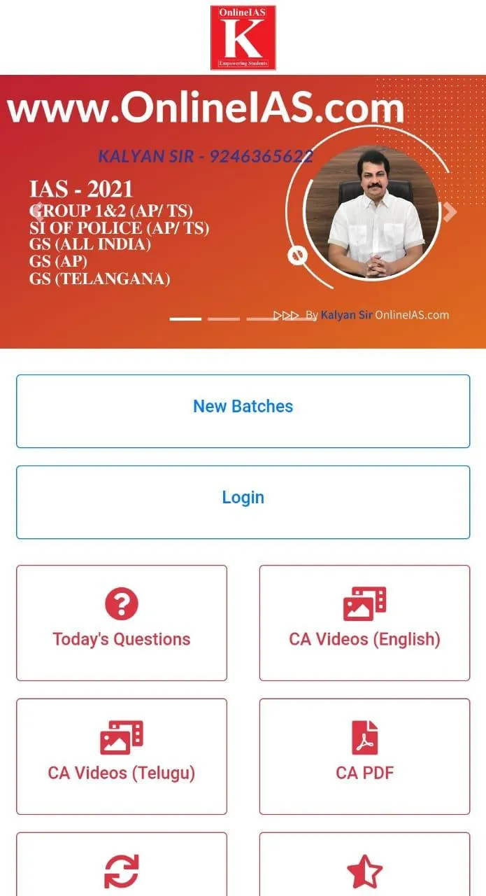 KalyanIAS.com (OnlineIAS) | Indus Appstore | Screenshot