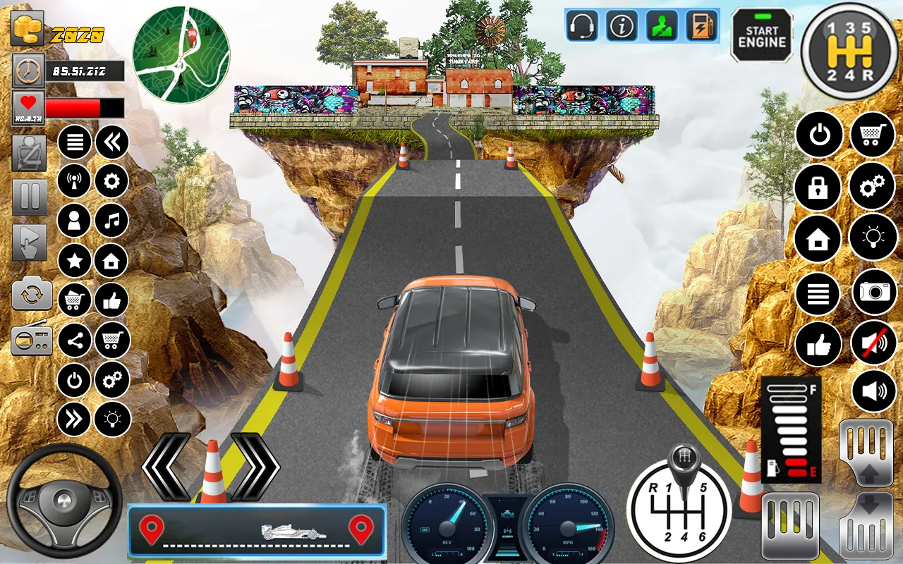 Mountain Climb Drive Car Game | Indus Appstore | Screenshot