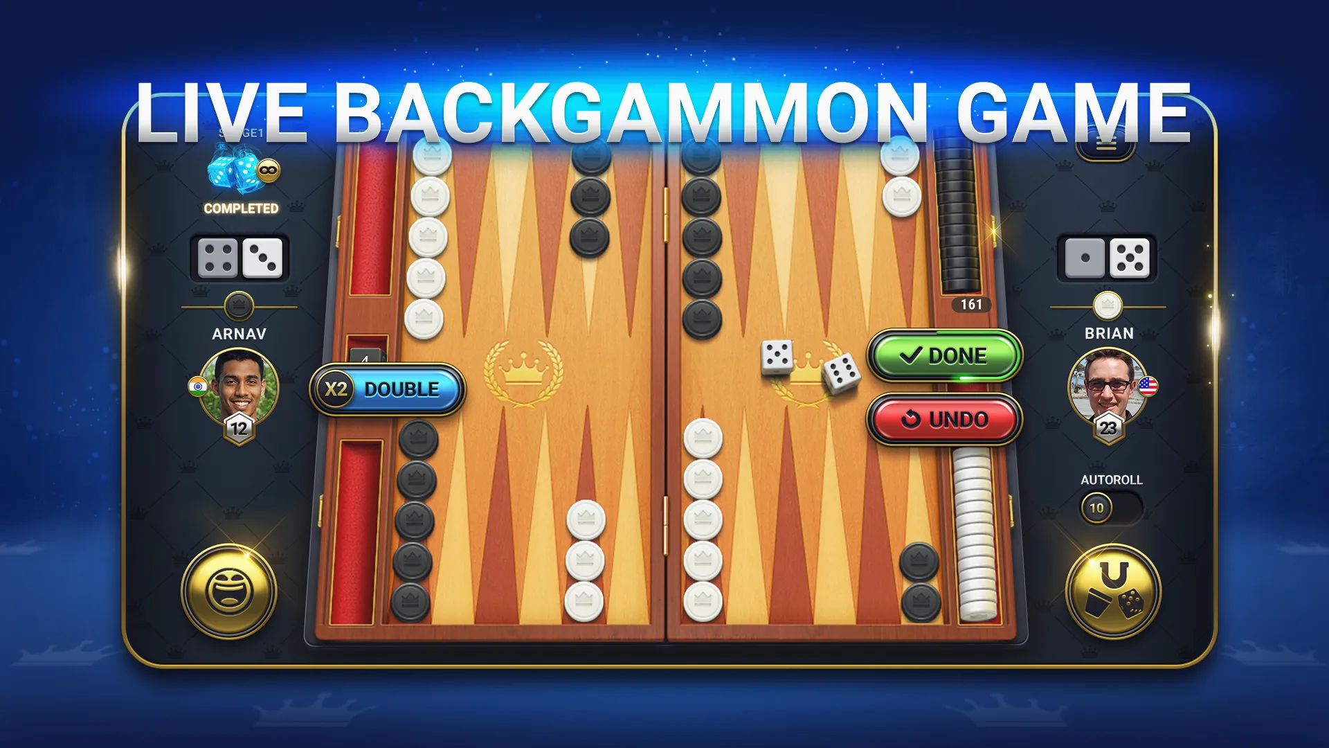 Backgammon Live - Online Games | Indus Appstore | Screenshot