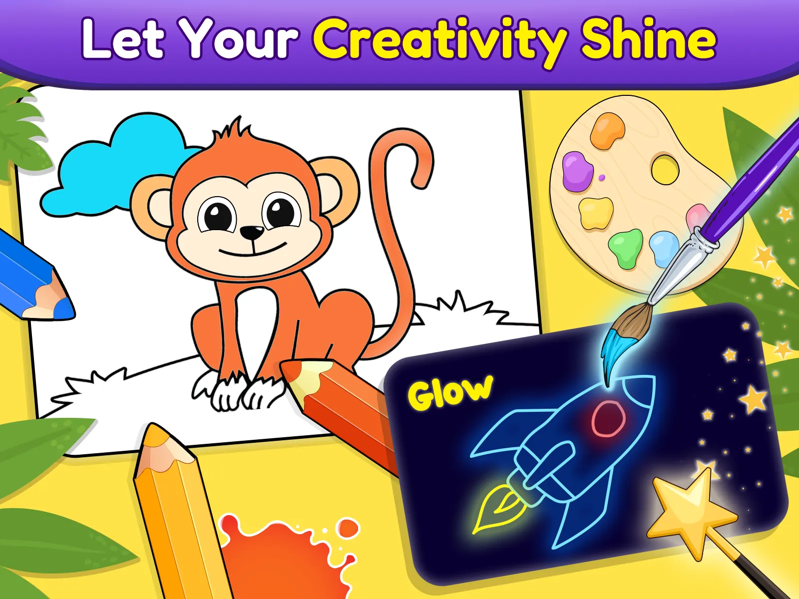 Coloring games for kids: 2-5 y | Indus Appstore | Screenshot