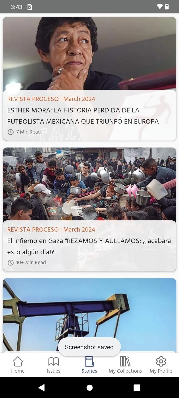 Revista Proceso | Indus Appstore | Screenshot