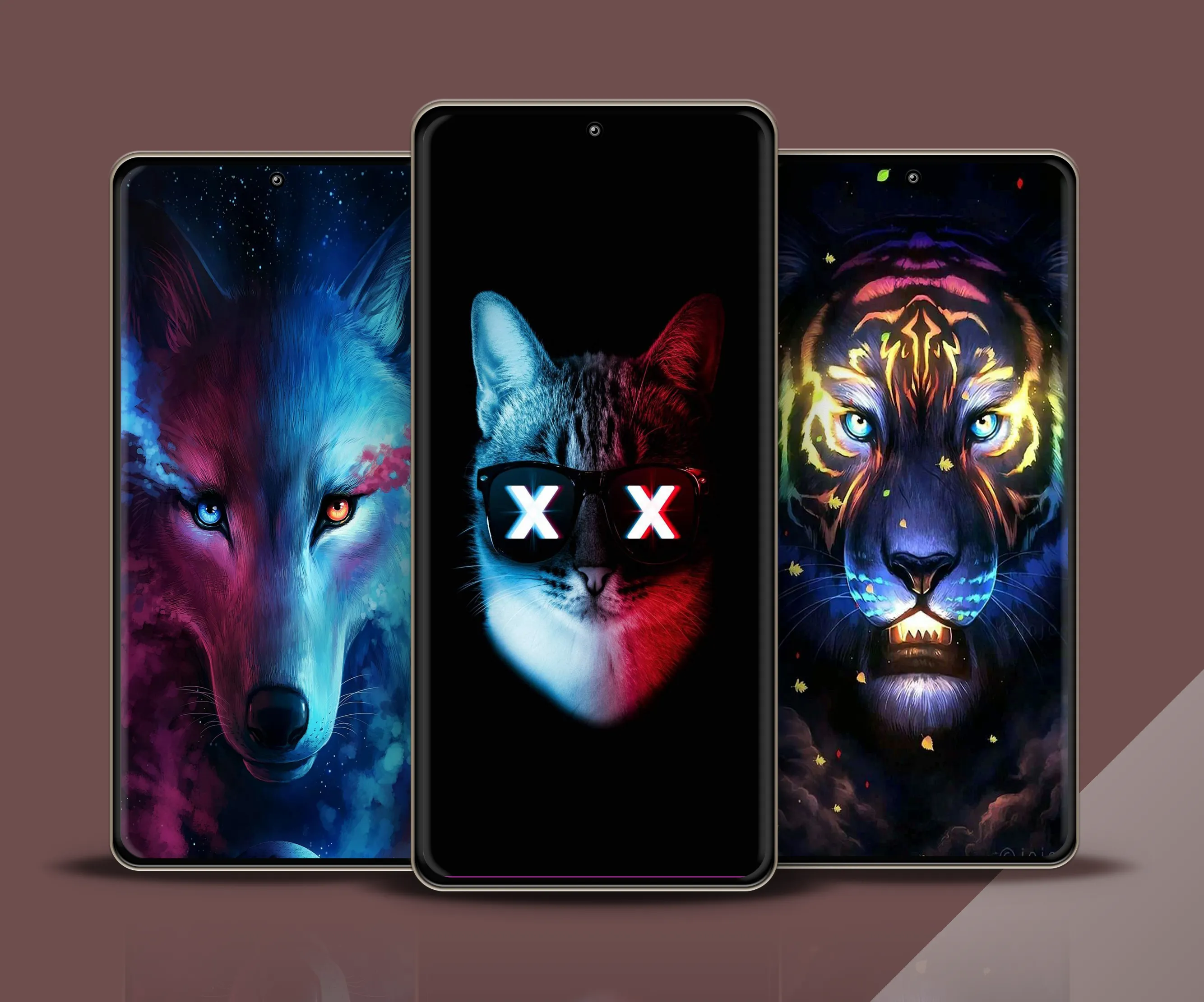 Neon Animals Wallpapers | Indus Appstore | Screenshot