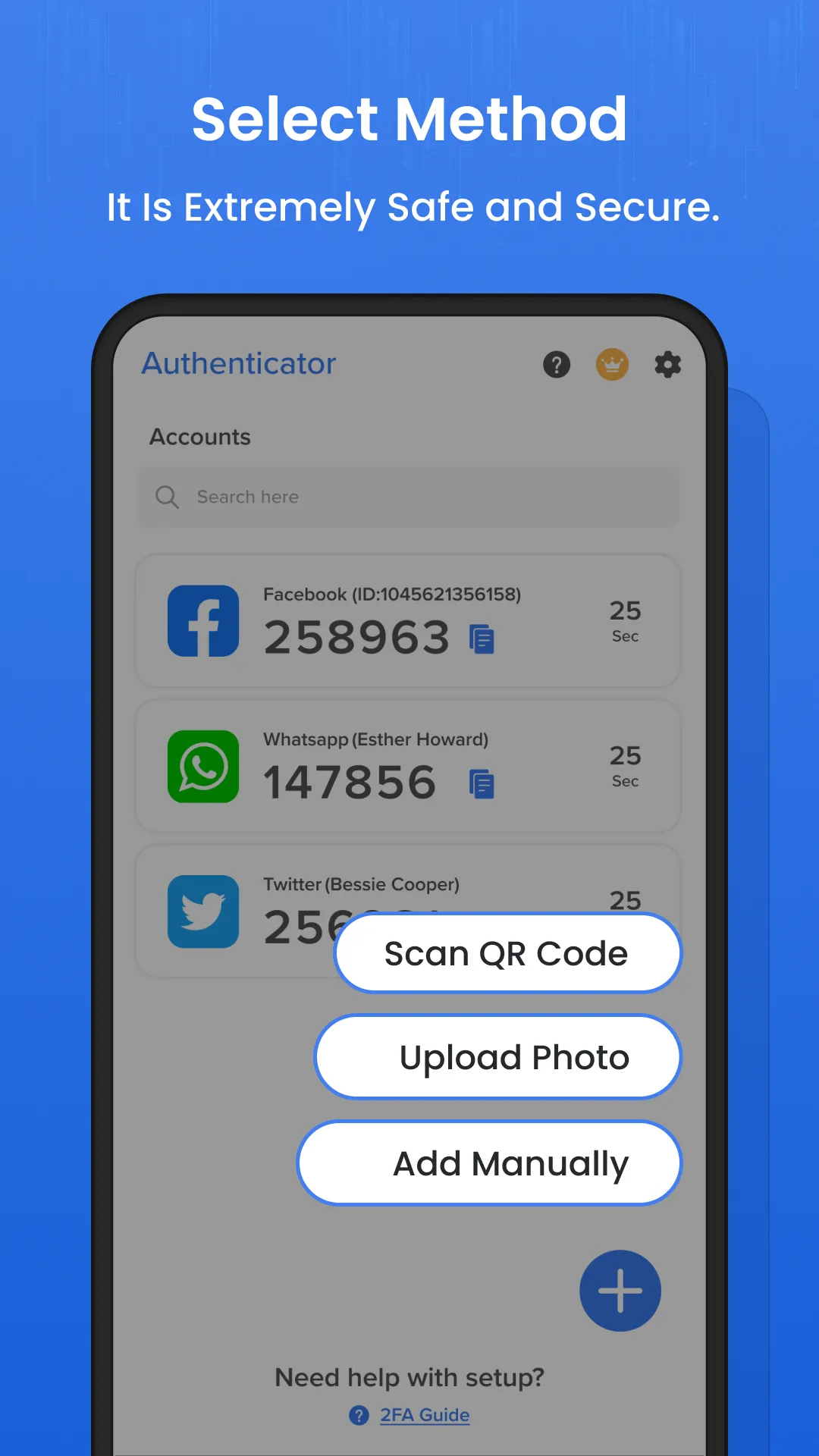 Authenticator App | Indus Appstore | Screenshot