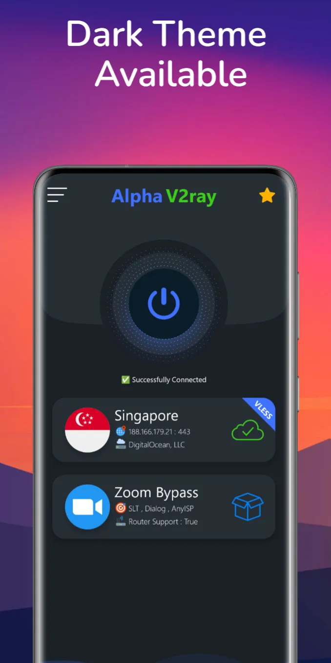 Alpha V2ray - Tunnel VPN | Indus Appstore | Screenshot