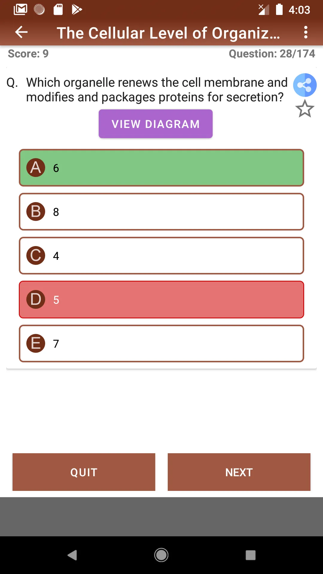 Anatomy Physiology Test Prep | Indus Appstore | Screenshot