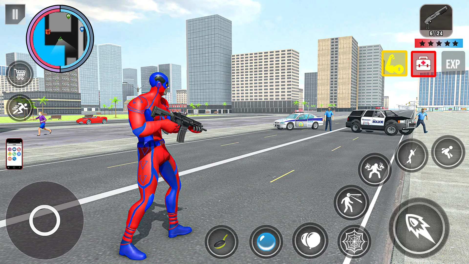 Spider Rope Action Game | Indus Appstore | Screenshot