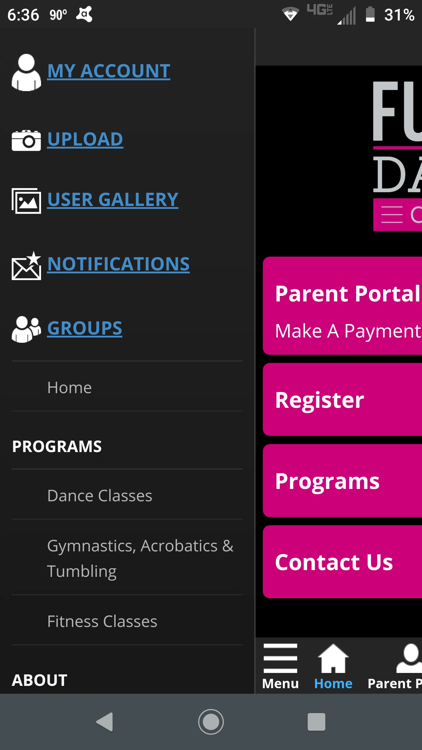 Fusion Dance Center | Indus Appstore | Screenshot