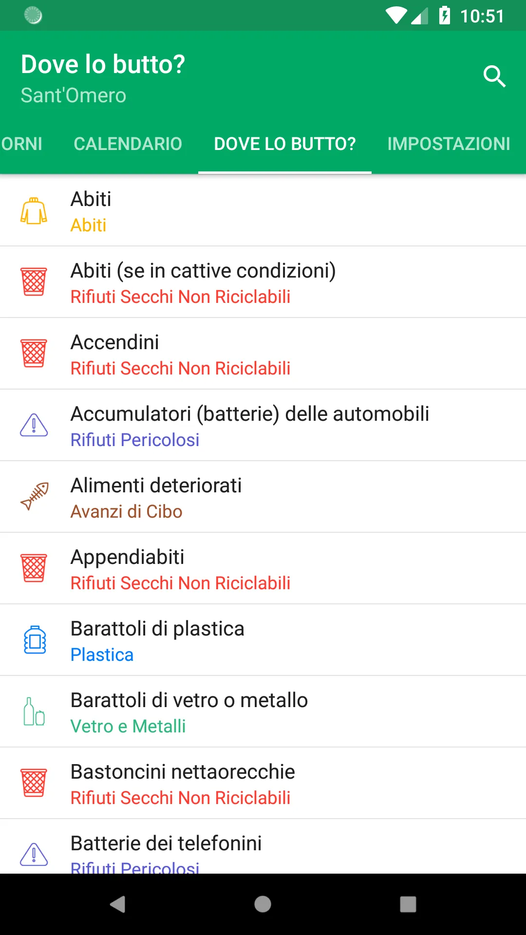 Differenziata Val Vibrata | Indus Appstore | Screenshot