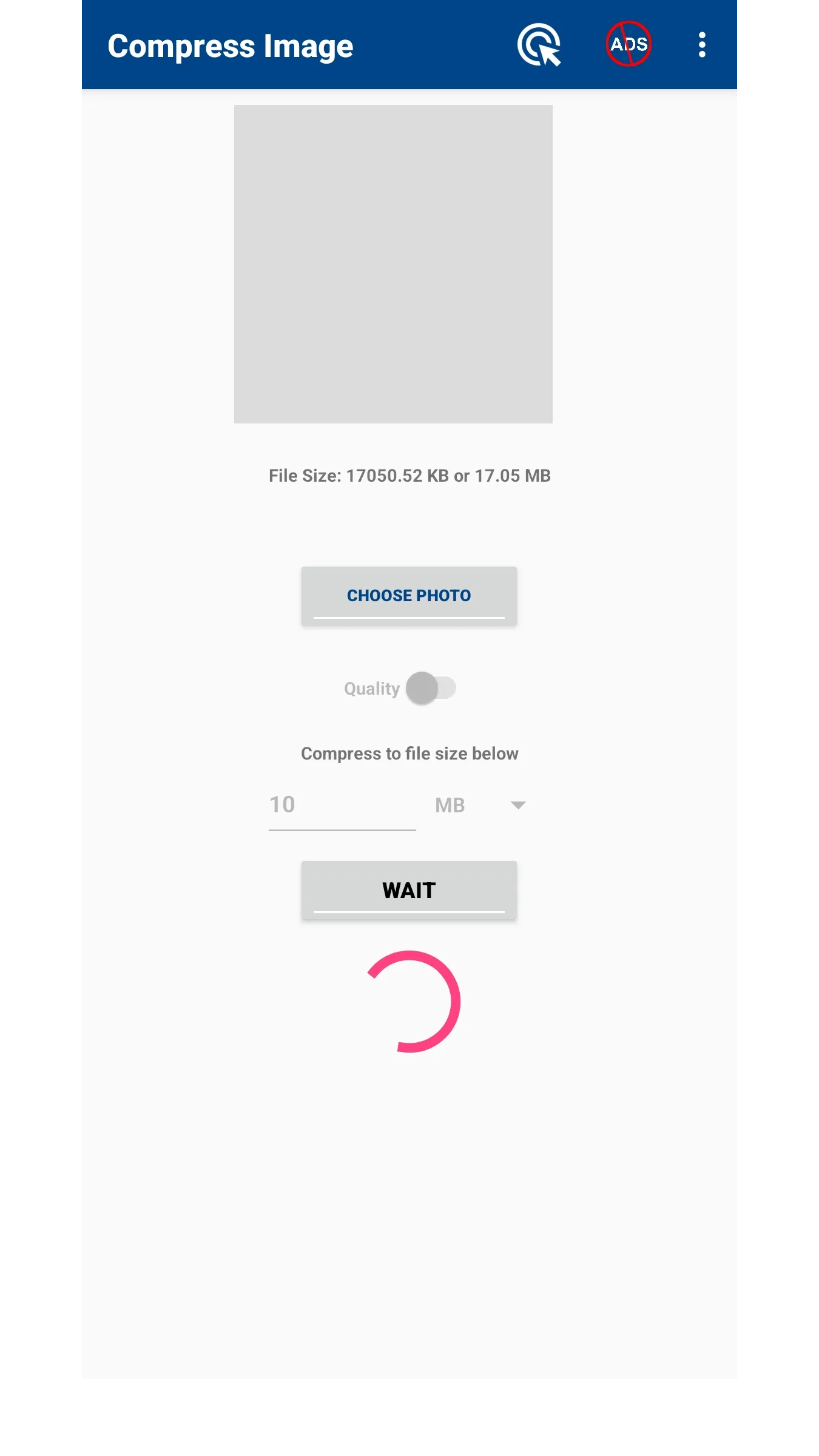 Compress image size in kb & mb | Indus Appstore | Screenshot