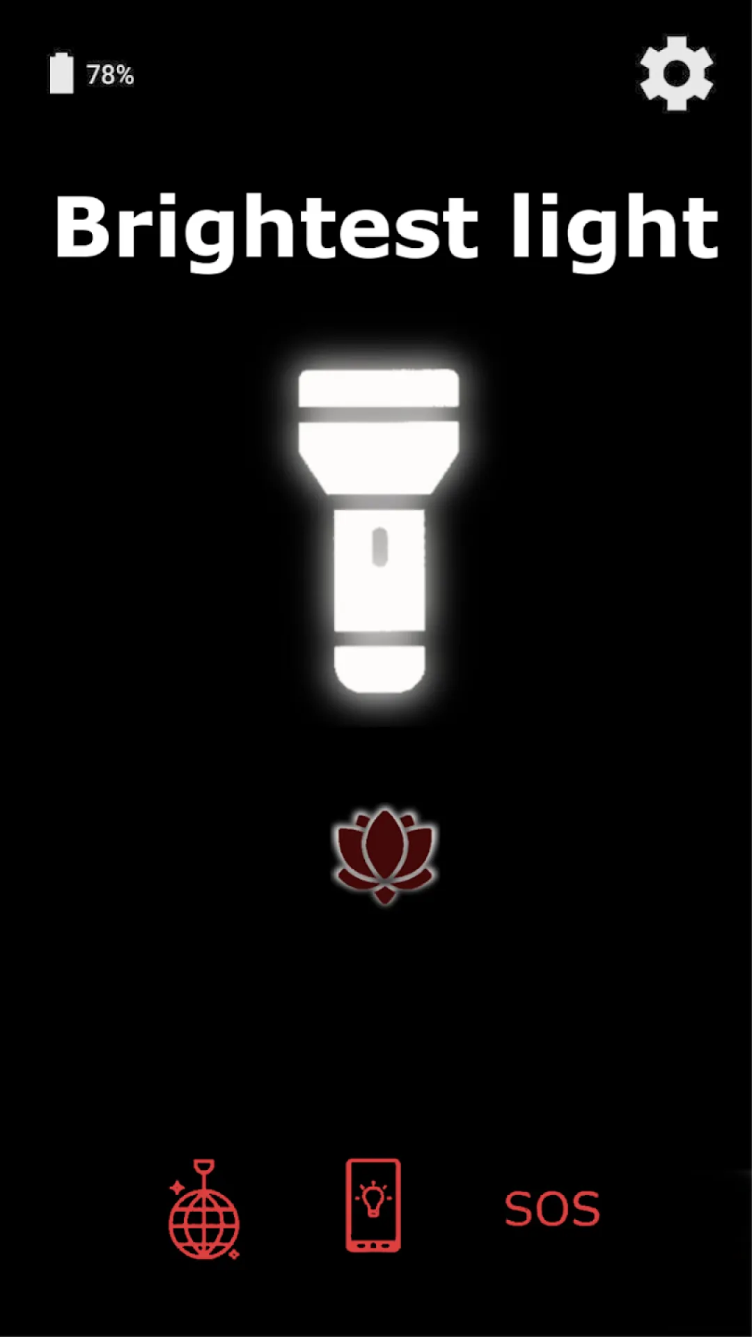 Flashlight - Torch Light App | Indus Appstore | Screenshot