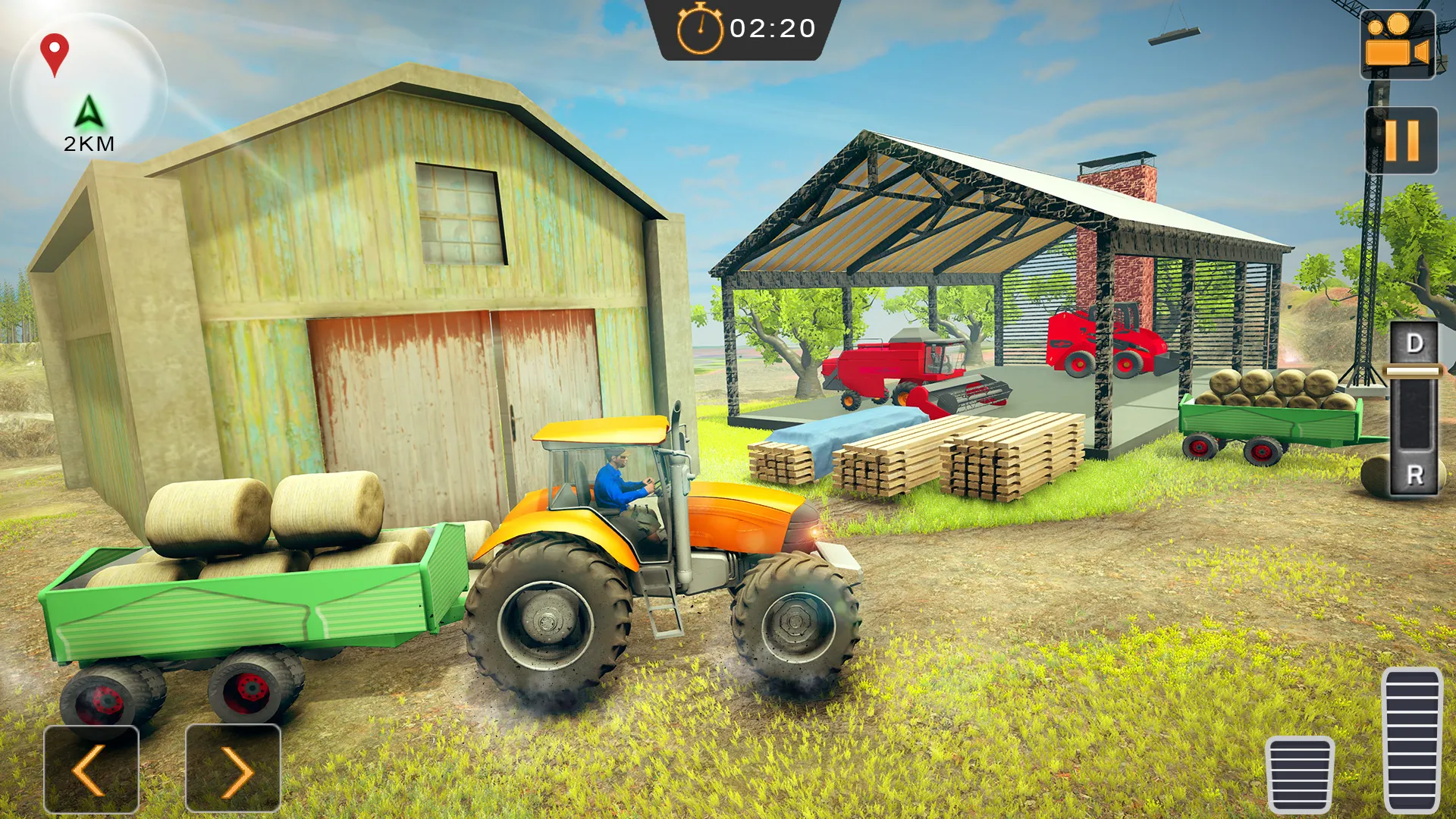 Tractor Driving UpHill Farming | Indus Appstore | Screenshot