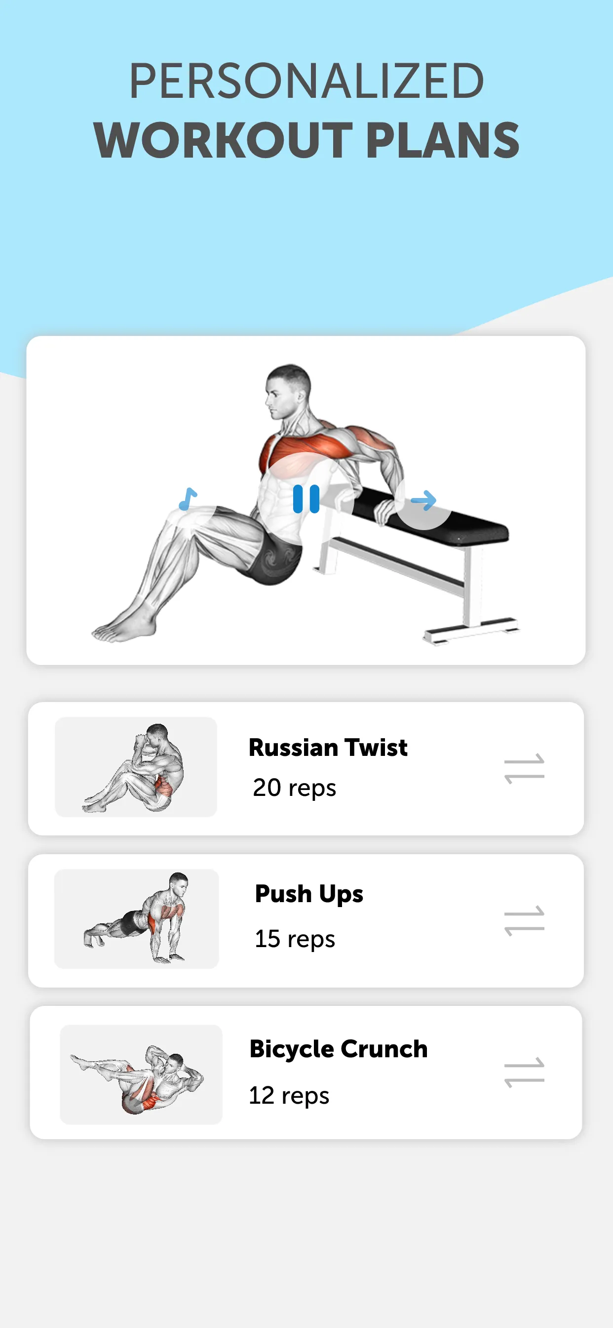 FitHim: Workout for Men | Indus Appstore | Screenshot