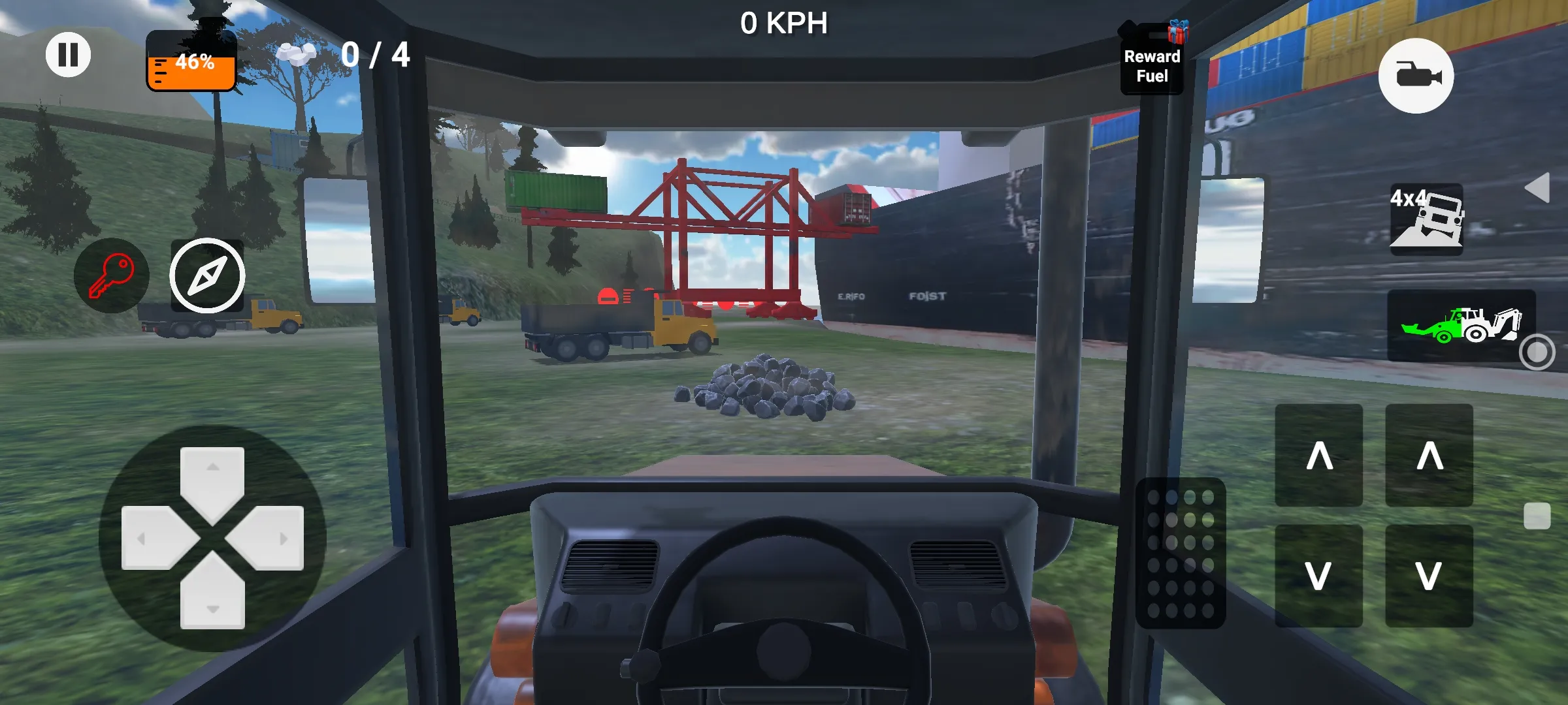 JCB Driving 3D | Indus Appstore | Screenshot