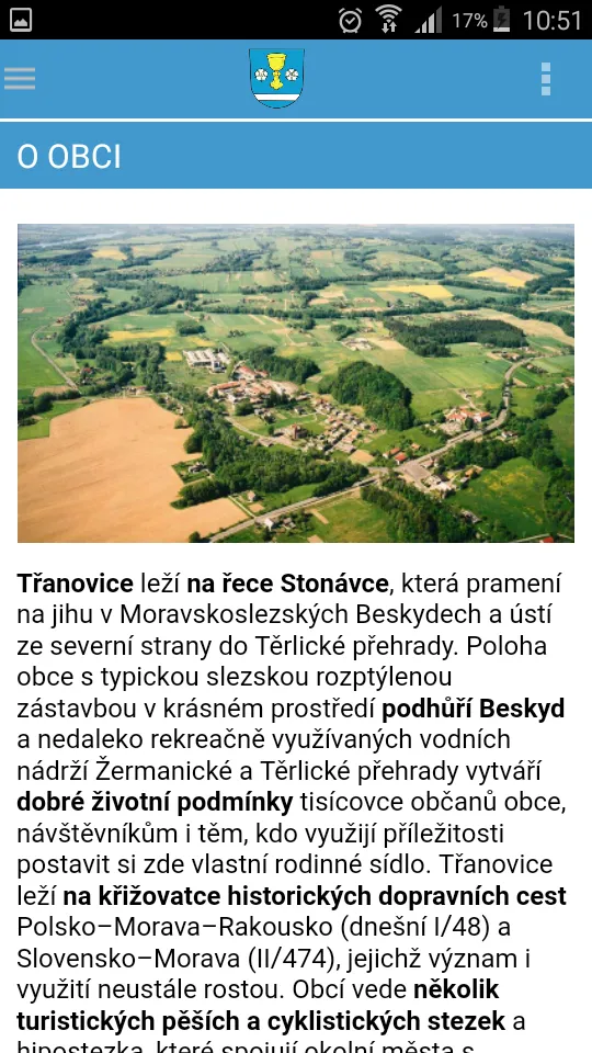 Obec Třanovice | Indus Appstore | Screenshot