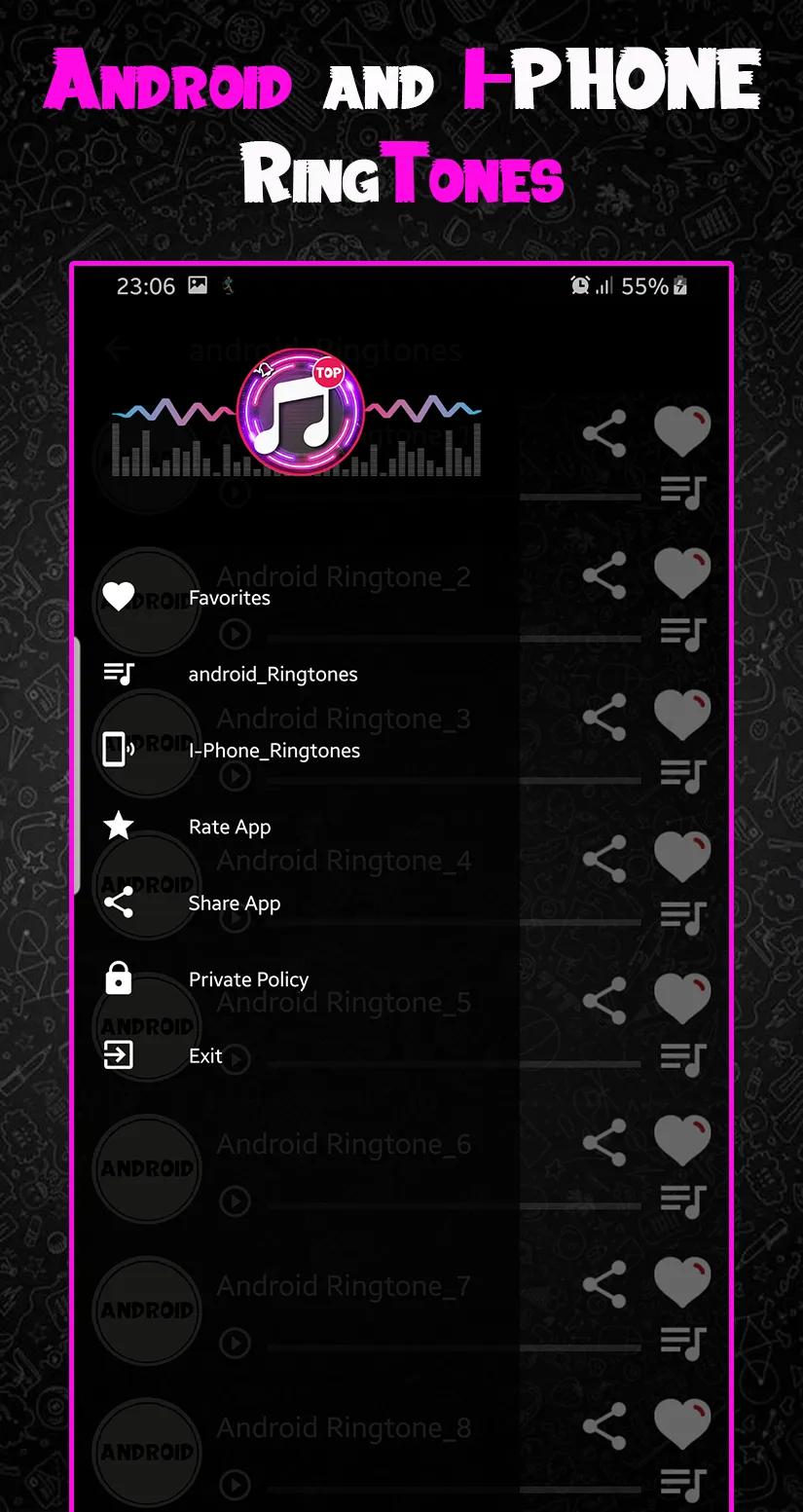 ringtone for iphone Iringtones | Indus Appstore | Screenshot