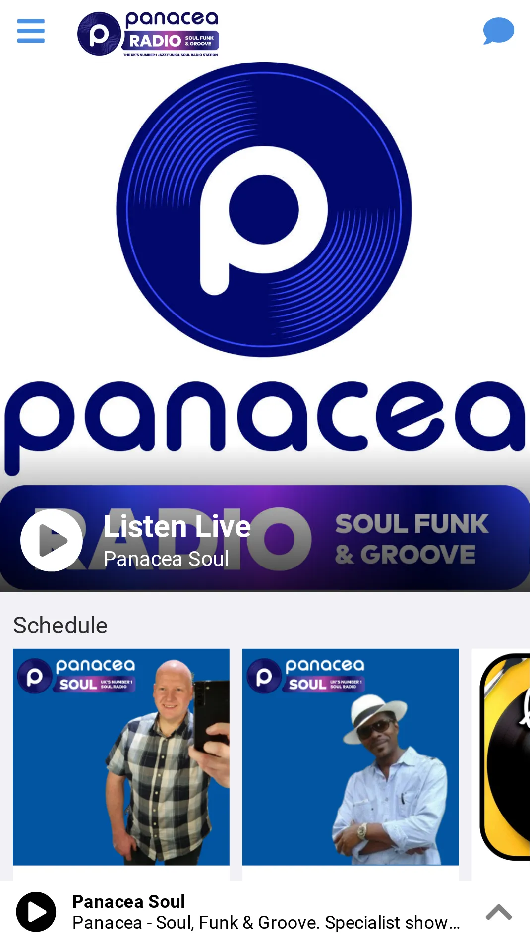 Panacea Radio | Indus Appstore | Screenshot