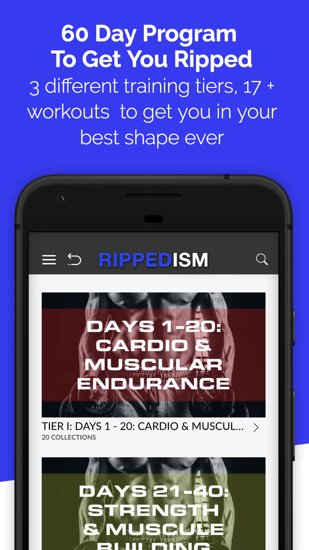 XFA Fitness - Rippedism | Indus Appstore | Screenshot