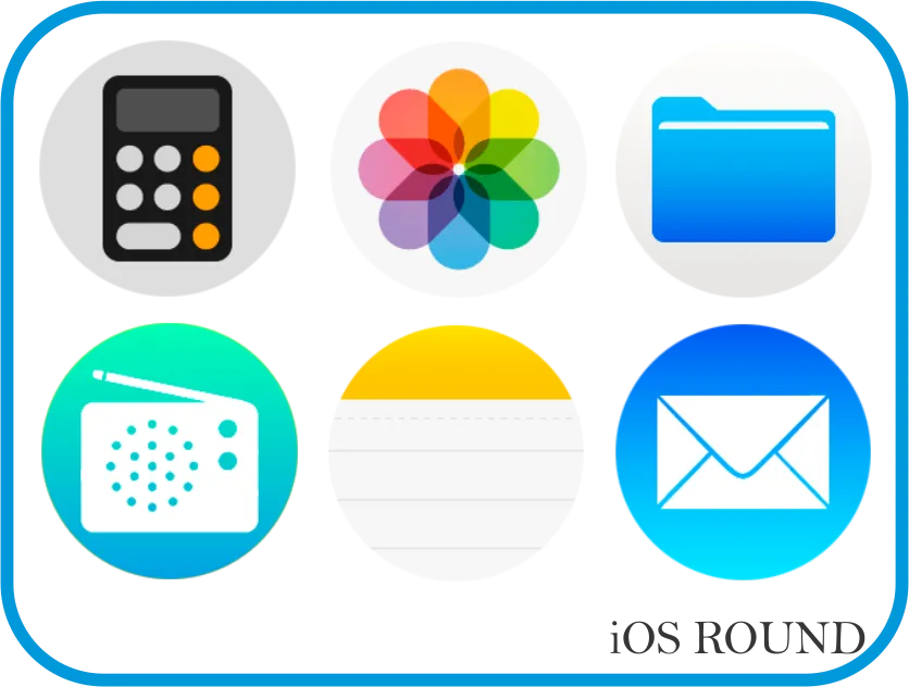 OS Round - Icon Pack | Indus Appstore | Screenshot