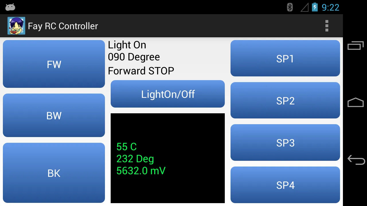 Fay RC Controller | Indus Appstore | Screenshot