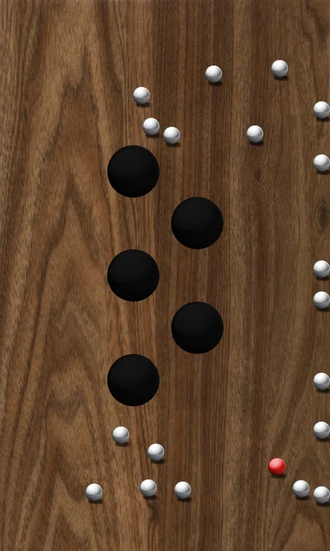 Roll Balls into a hole | Indus Appstore | Screenshot