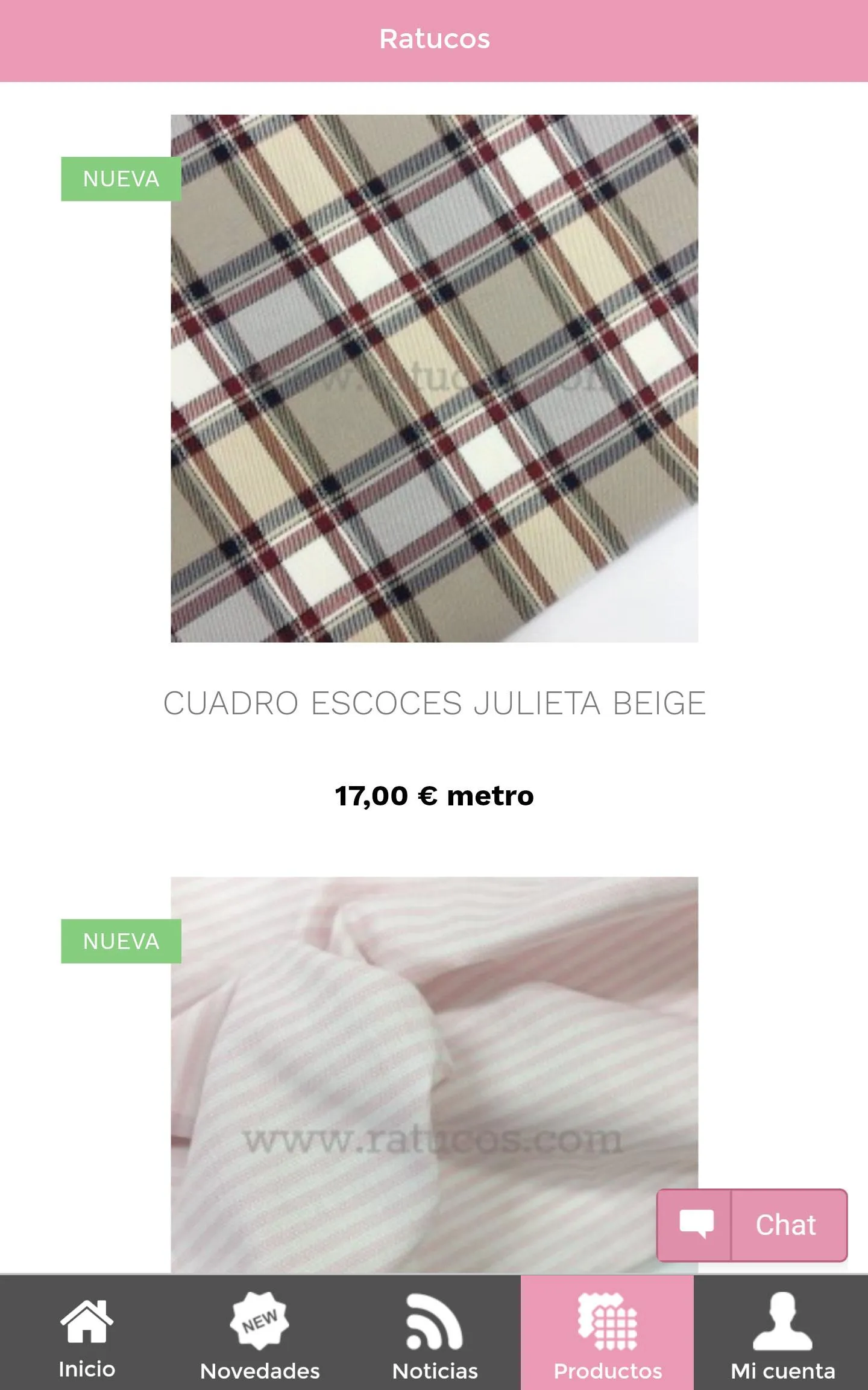 Ratucos, telas y mercería | Indus Appstore | Screenshot