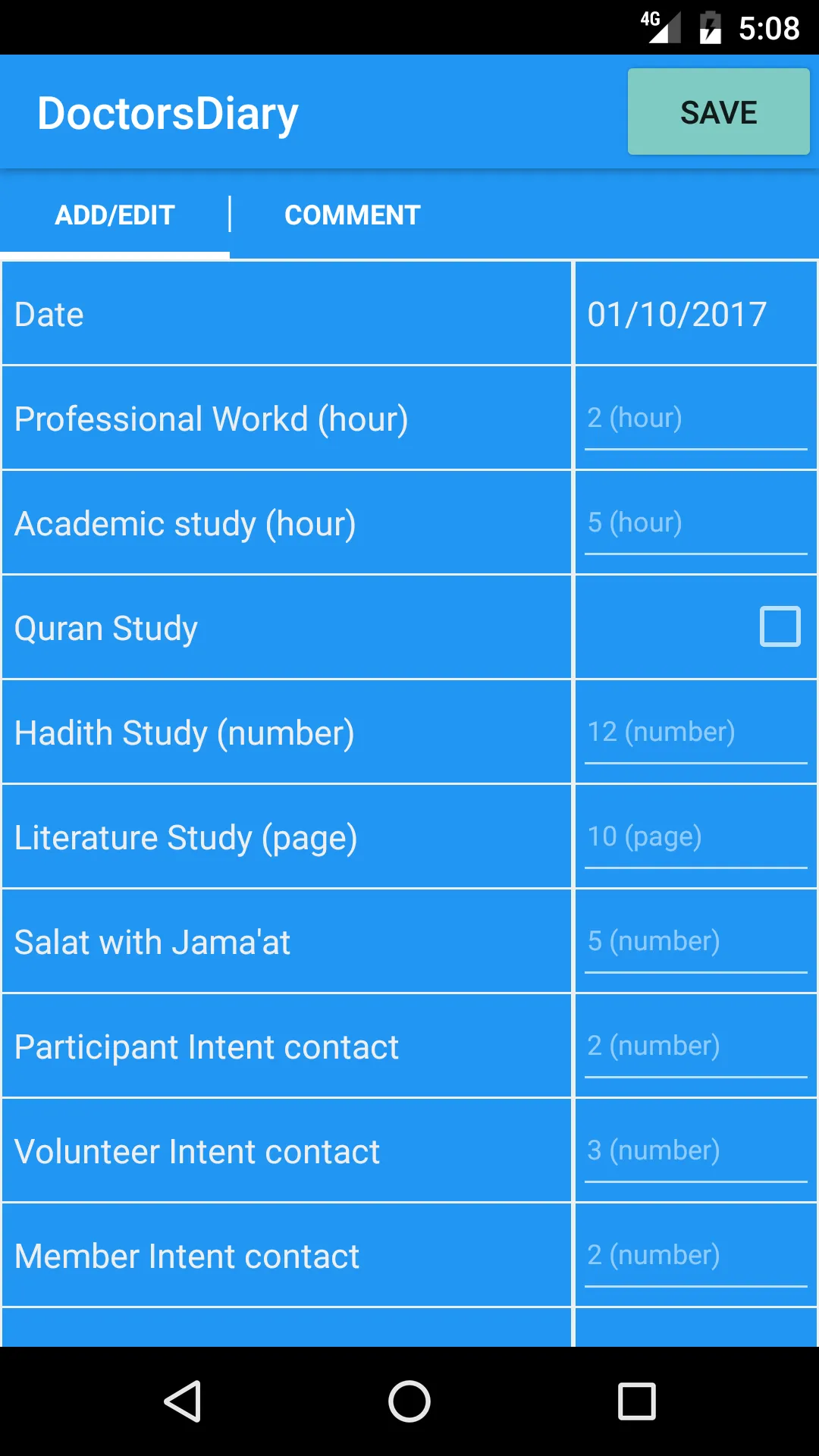 Doctor's Diary | Indus Appstore | Screenshot