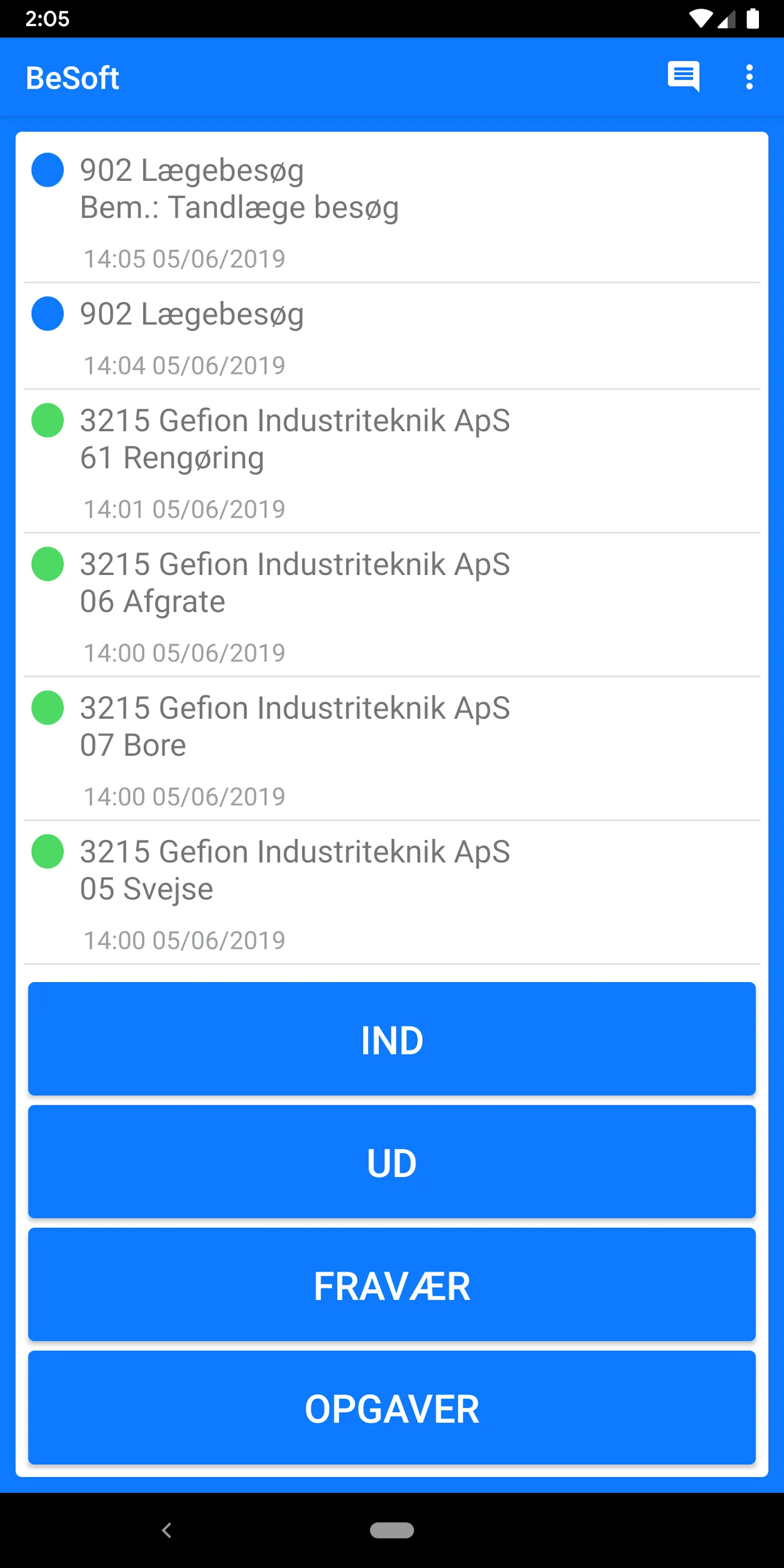 BeSoft Mobile-Time | Indus Appstore | Screenshot