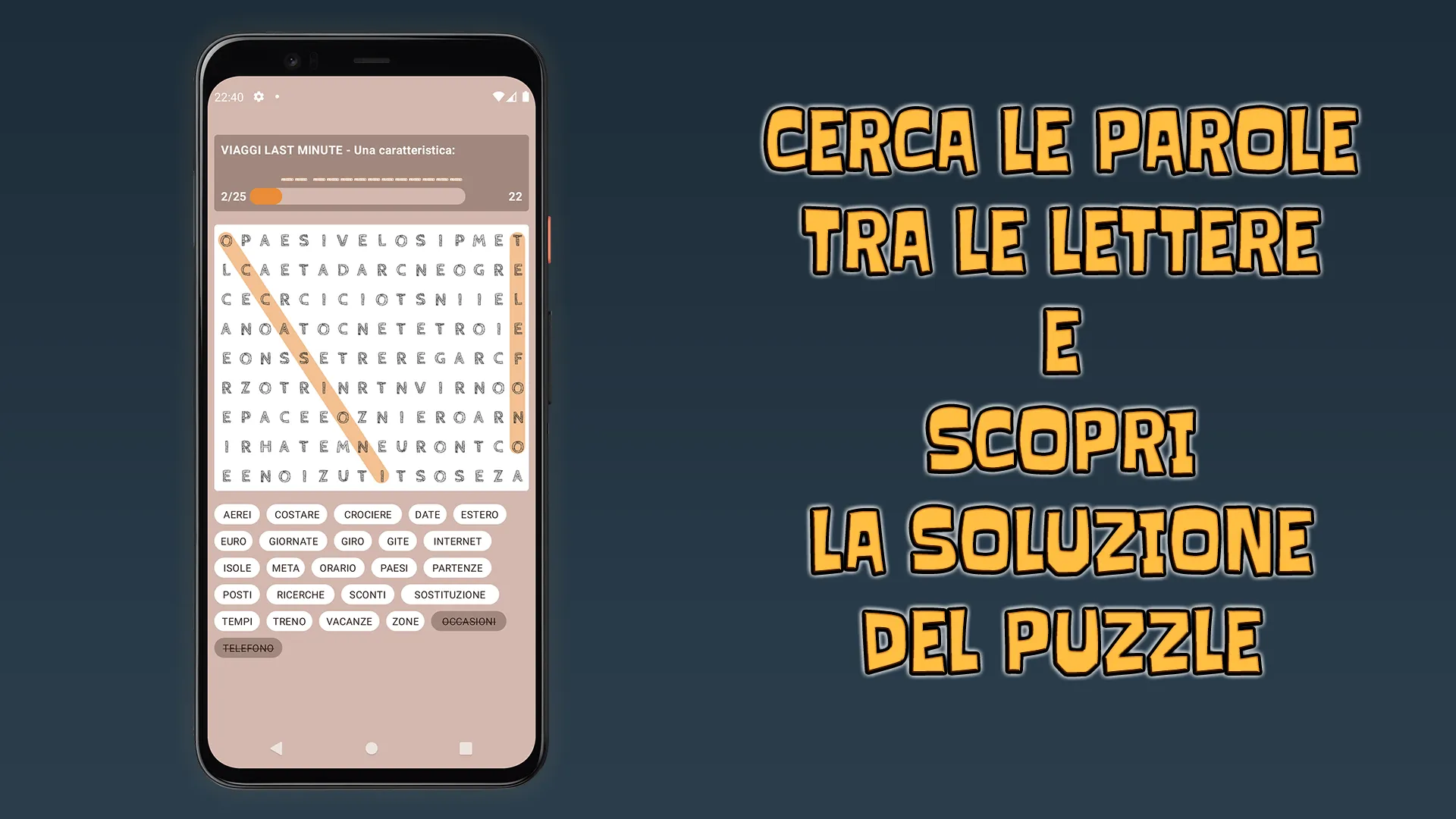 WordSearch - Italian | Indus Appstore | Screenshot