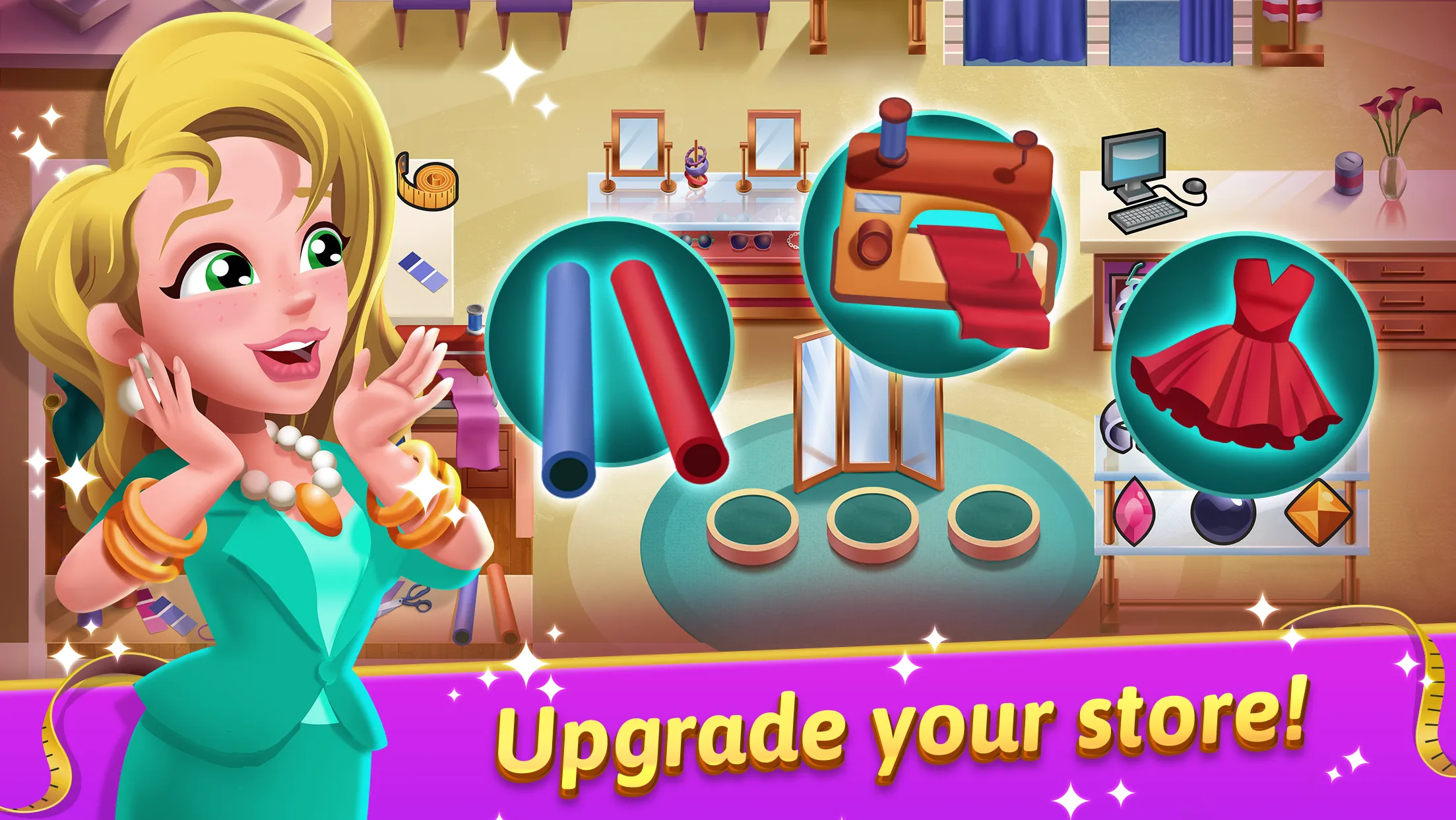 Fashion Salon Dash: Shop Game | Indus Appstore | Screenshot