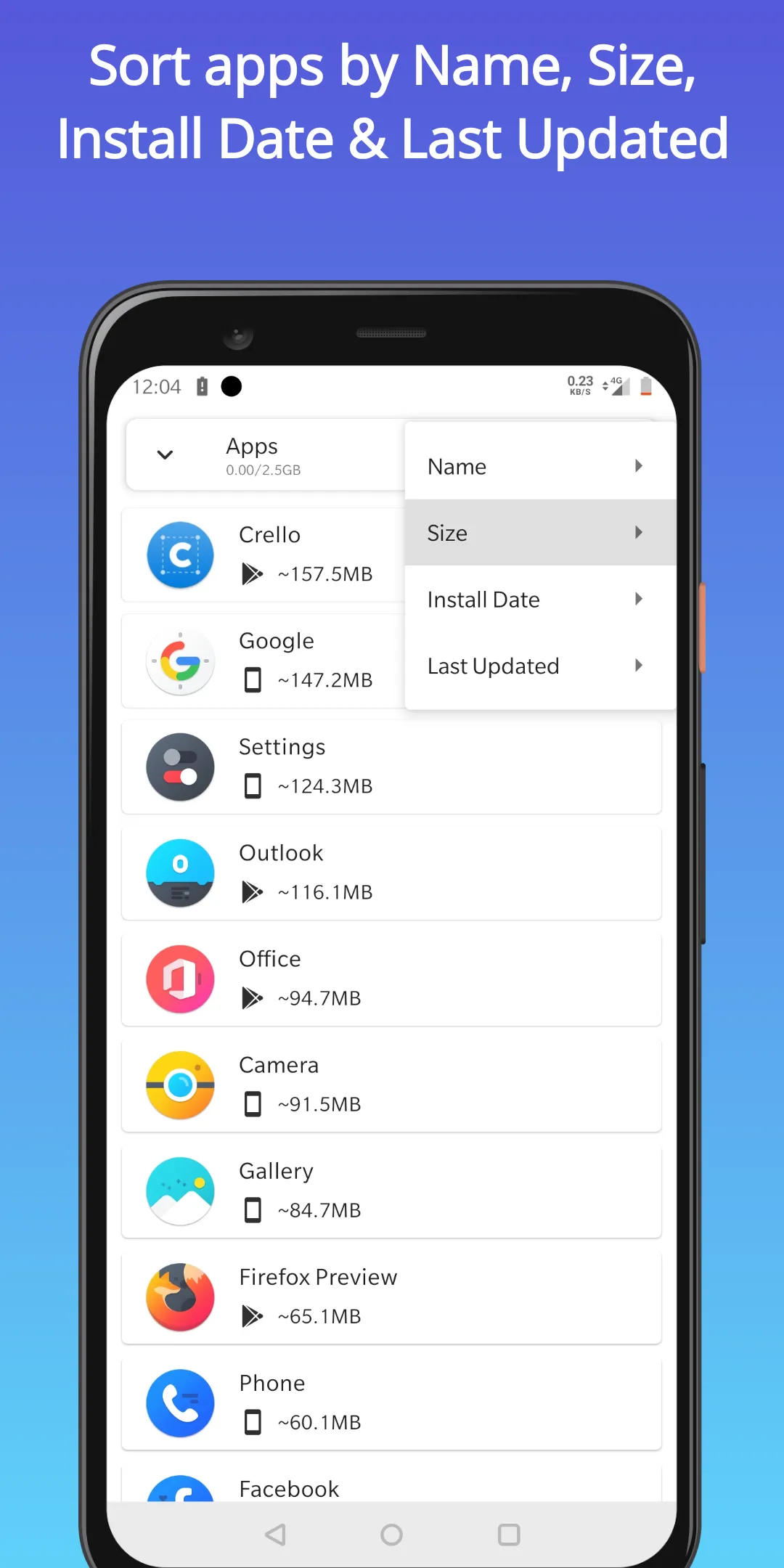 Apps Manager - APK Manager | Indus Appstore | Screenshot