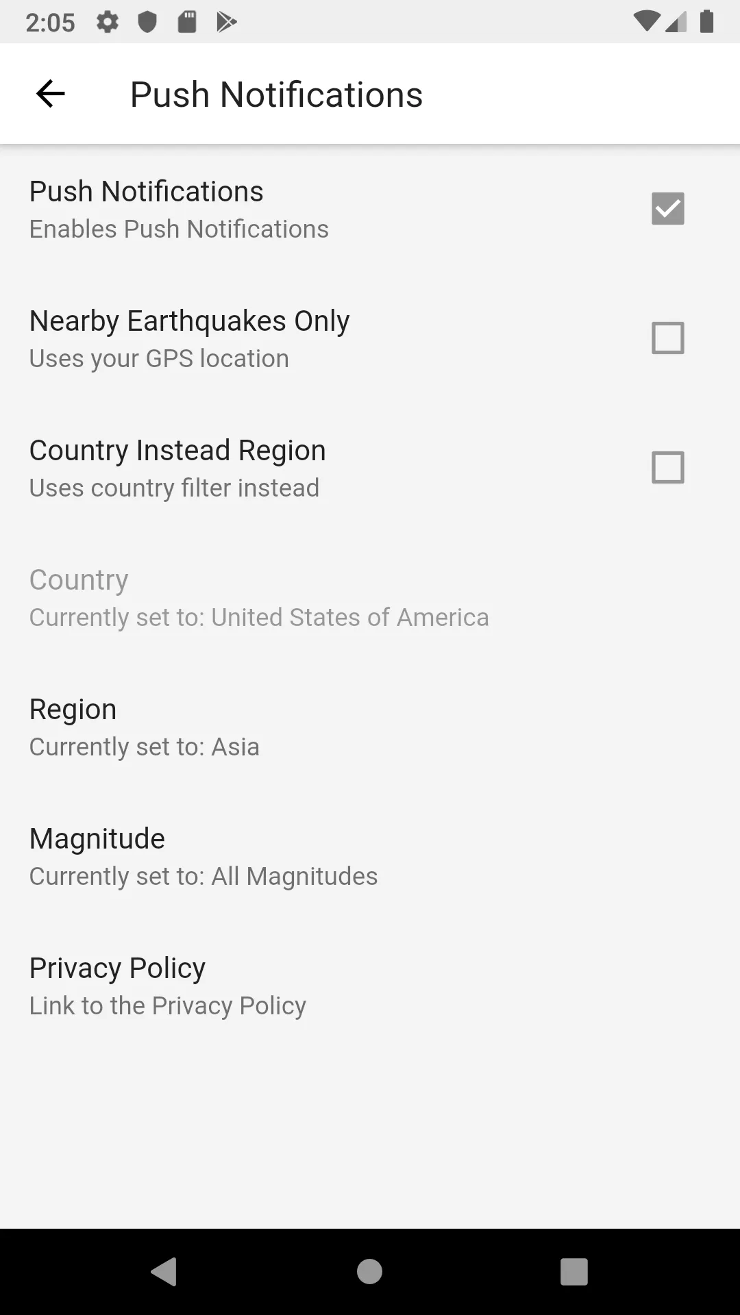 Seismos: Worldwide Earthquake  | Indus Appstore | Screenshot