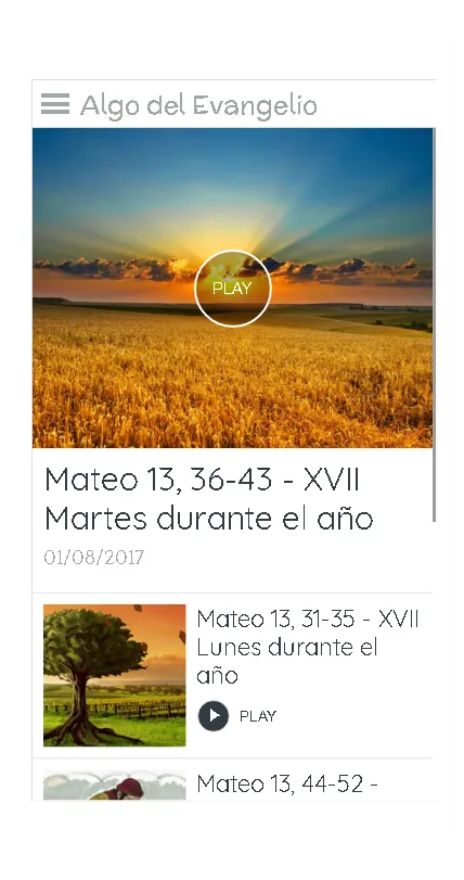 Algo del Evangelio | Indus Appstore | Screenshot