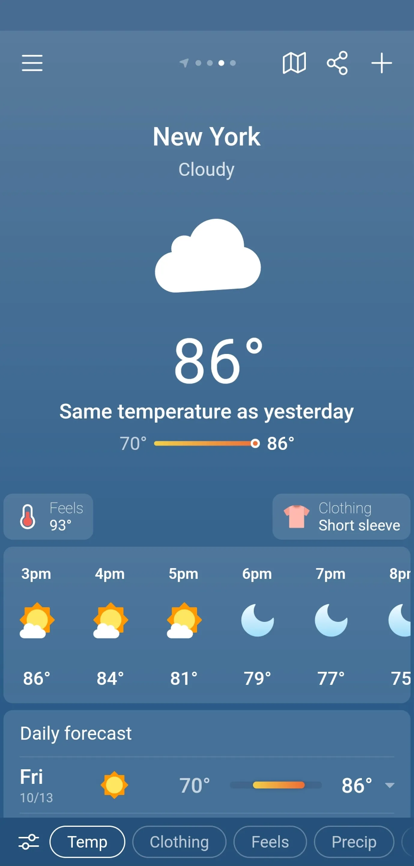 Weather Sky : Weather Forecast | Indus Appstore | Screenshot